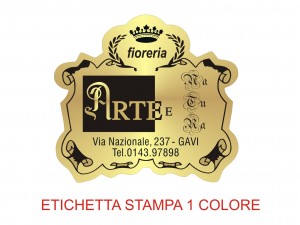 Etichette adesive per fioristi, fiorai e vivaisti (mm 41X38)  (cod.16G)